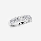 GWA011 - Additional Image 1 for  2 ctw Emerald Lab Grown Diamond Wedding Band