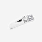 GWA012 - Additional Image 1 for  2 ctw Emerald Lab Grown Diamond Five-Stone Anniversary Band
