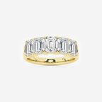 GWA012 - product video for 3 ctw Emerald Lab Grown Diamond Five-Stone Anniversary Band