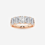 GWA012 - product video for 3 ctw Emerald Lab Grown Diamond Five-Stone Anniversary Band
