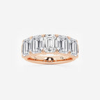 GWA012 - product video for 5 ctw Emerald Lab Grown Diamond Five-Stone Anniversary Band