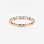 GWA013 - product video for 1 ctw East-West Emerald Lab Grown Diamond Eternity Band - 1.9mm Width