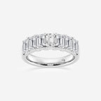 GWA018 - product video for 3 ctw Emerald Lab Grown Diamond Seven-Stone Anniversary Band