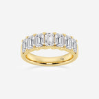 GWA018 - product video for 3 ctw Emerald Lab Grown Diamond Seven-Stone Anniversary Band