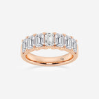 GWA018 - product video for 3 ctw Emerald Lab Grown Diamond Seven-Stone Anniversary Band