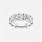 GWA018 - product video for 4 ctw Emerald Lab Grown Diamond Seven-Stone Anniversary Band