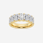 GWA018 - product video for 5 ctw Emerald Lab Grown Diamond Seven-Stone Anniversary Band