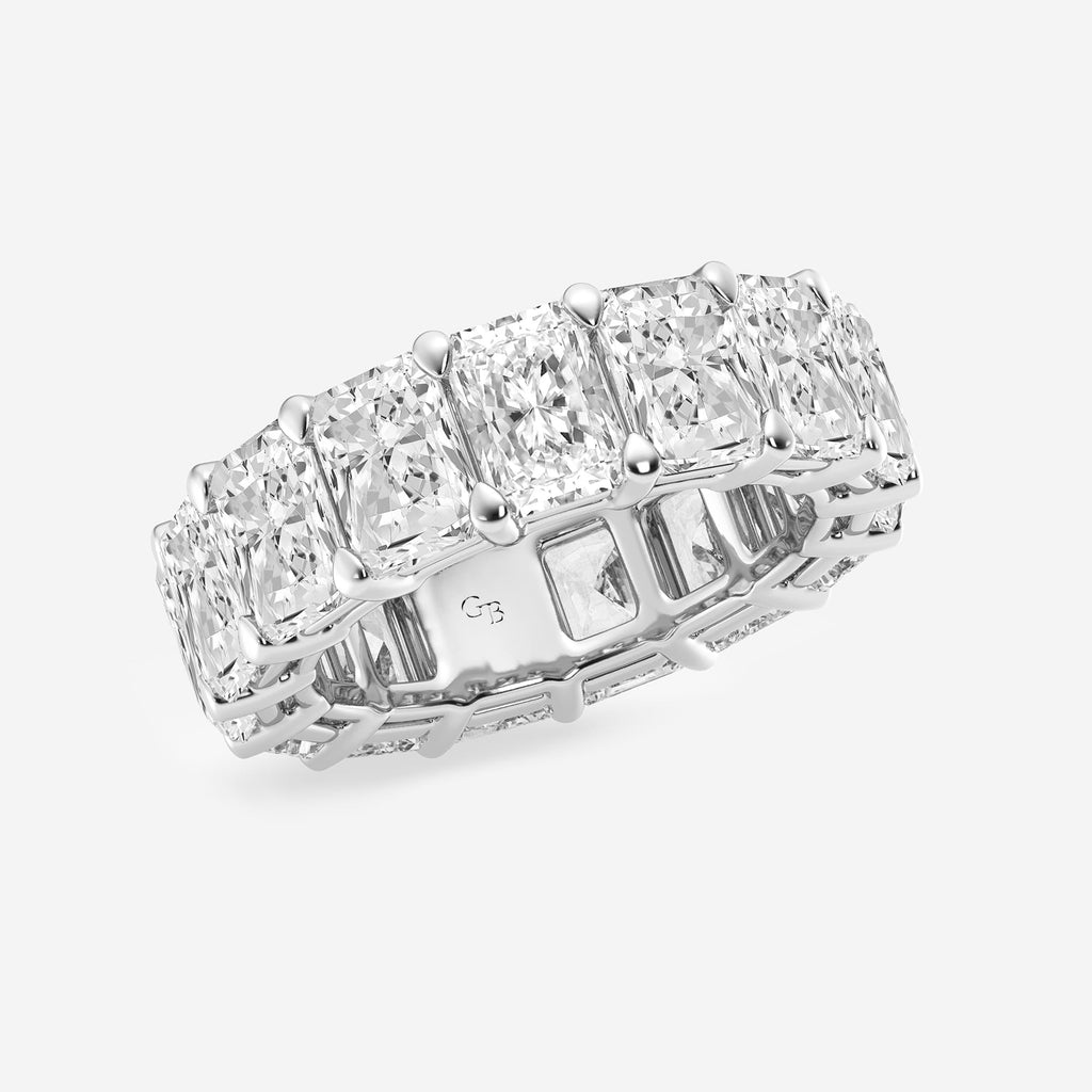 GWA020 - Additional Image 1 for  10 ctw Radiant Lab Grown Diamond Eternity Band