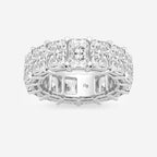 GWA020 - product video for 12 ctw Radiant Lab Grown Diamond Eternity Band
