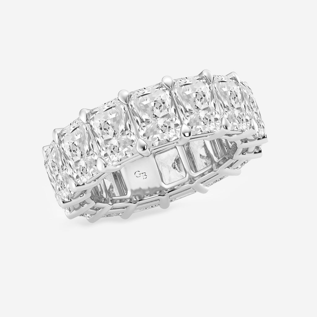 GWA020 - Additional Image 1 for  12 ctw Radiant Lab Grown Diamond Eternity Band