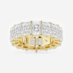 GWA020 - product video for 15 ctw Radiant Lab Grown Diamond Cut Luxe Eternity Band - 7.2mm Width