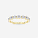 GWA021 - product video for 1 ctw Oval Lab Grown Diamond East-West Wedding Band