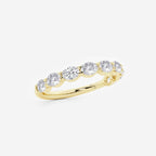 GWA021 - Additional Image 1 for  1 ctw Oval Lab Grown Diamond East-West Wedding Band