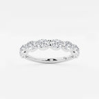 GWA021 - product video for 1 1/2 ctw Oval Lab Grown Diamond East-West Anniversary Band