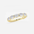 GWA021 - Additional Image 1 for  1 1/2 ctw Oval Lab Grown Diamond East-West Anniversary Band