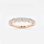GWA021 - product video for 1 1/2 ctw Oval Lab Grown Diamond East-West Anniversary Band