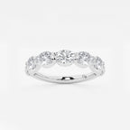 GWA021 - product video for 2 ctw Oval Lab Grown Diamond East-West Anniversary Band