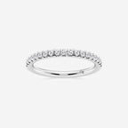GWA023 - product video for 1/4 ctw Round Lab Grown Diamond French Pave Wedding Band