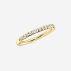 GWA023 - Additional Image 1 for  1/4 ctw Round Lab Grown Diamond French Pave Wedding Band