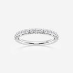 GWA023 - product video for 1/2 ctw Round Lab Grown Diamond French Pave Wedding Band