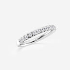 GWA023 - Additional Image 1 for  1/2 ctw Round Lab Grown Diamond French Pave Wedding Band