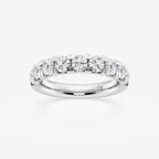 GWA023 - product video for 1 1/2 ctw Round Lab Grown Diamond French Pave Wedding Band