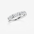 GWA023 - Additional Image 1 for  1 1/2 ctw Round Lab Grown Diamond French Pave Wedding Band