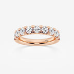 GWA023 - product video for 1 1/2 ctw Round Lab Grown Diamond French Pave Wedding Band
