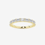 GWA024 - product video for 1 ctw Emerald Lab Grown Diamond East-West Wedding Band