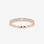 GWA024 - product video for 1 ctw Emerald Lab Grown Diamond East-West Wedding Band