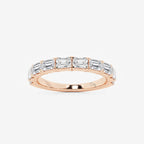 GWA024 - product video for 1 1/2 ctw Emerald Lab Grown Diamond East-West Wedding Band