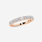 GWA024 - Additional Image 1 for  1 1/2 ctw Emerald Lab Grown Diamond East-West Wedding Band