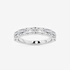 GWA024 - product video for 2 ctw Emerald Lab Grown Diamond East-West Anniversary Band