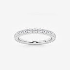 GWA025 - product video for 1 ctw Round Lab Grown Diamond Eternity Band - 2.3mm Width