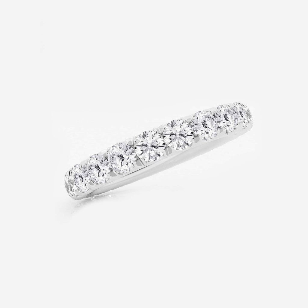 GWA025 - Additional Image 1 for  2 ctw Round Lab Grown Diamond Eternity Band - 3.1mm Width