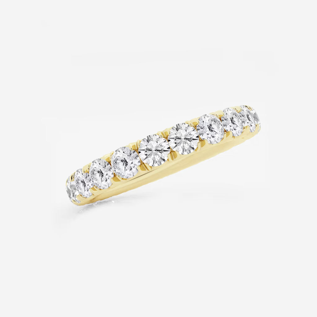 GWA025 - Additional Image 1 for  2 ctw Round Lab Grown Diamond Eternity Band - 3.1mm Width