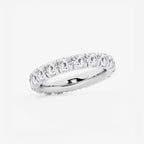 GWA025 - Additional Image 1 for  3 ctw Round Lab Grown Diamond Eternity Band - 4mm Width