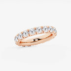 GWA025 - Additional Image 1 for  3 ctw Round Lab Grown Diamond Eternity Band - 4mm Width