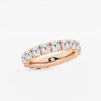 GWA025 - Additional Image 1 for  4 ctw Round Lab Grown Diamond Eternity Band - 4mm Width
