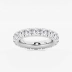 GWA025 - 5 ctw Round Lab Grown Diamond Eternity Band - 4.4mm Width
