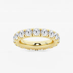 GWA025 - 5 ctw Round Lab Grown Diamond Eternity Band - 4.4mm Width