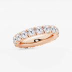GWA025 - Additional Image 1 for  5 ctw Round Lab Grown Diamond Eternity Band - 4.4mm Width