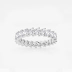 GWA026 - 2 ctw Marquise Lab Grown Diamond Eternity Band - 4.2mm Width