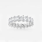 GWA026 - product video for 3 ctw Marquise Lab Grown Diamond Eternity Band - 4.9mm Width