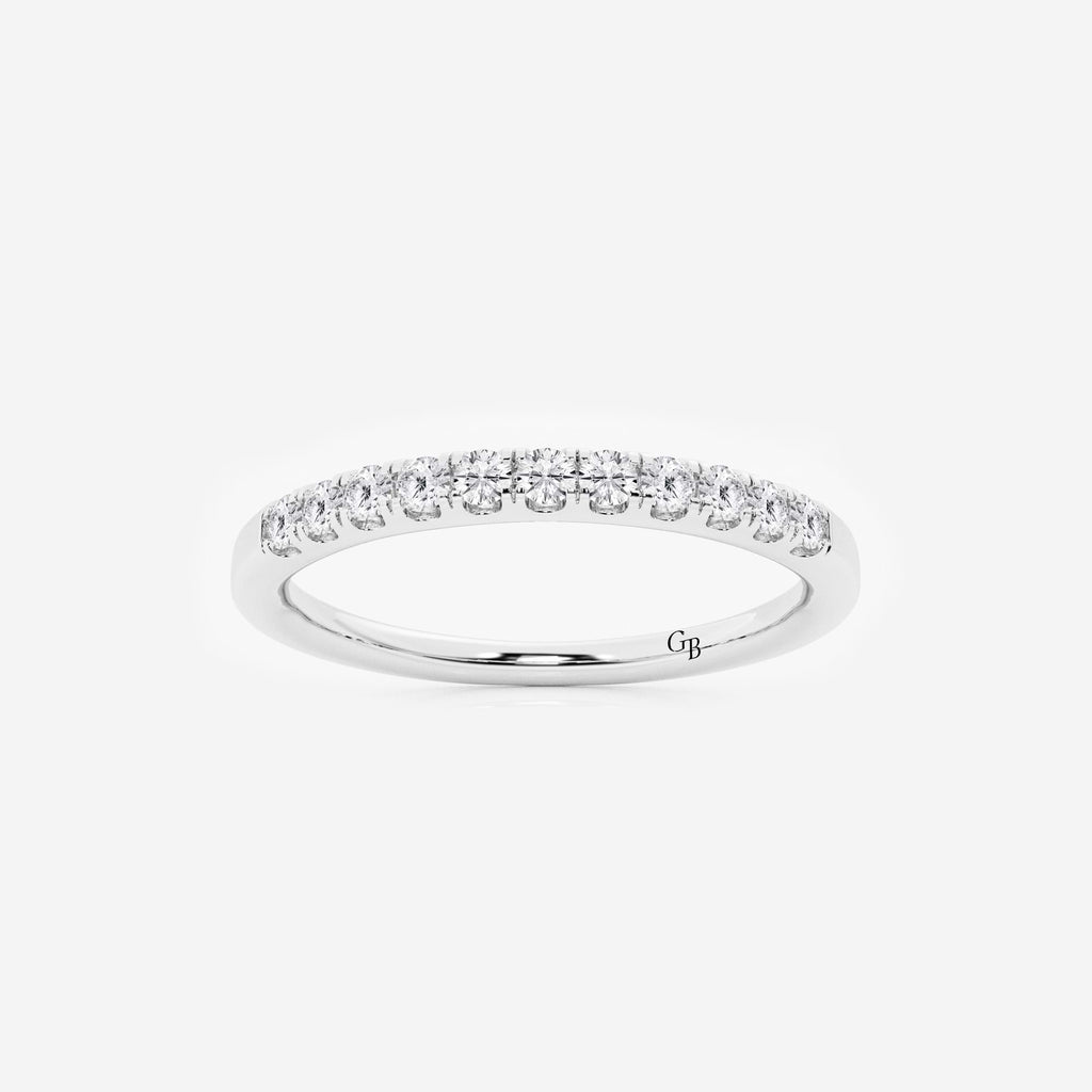 GWA027 - 1/4 ctw Round Lab Grown Diamond Eleven-Stone Wedding Band