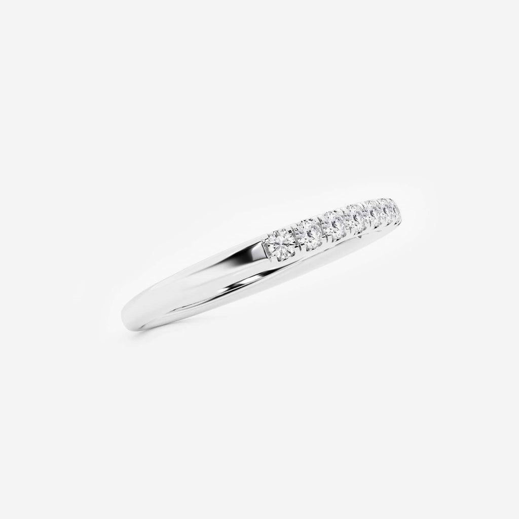 GWA027 - Additional Image 1 for  1/4 ctw Round Lab Grown Diamond Eleven-Stone Wedding Band