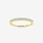 GWA027 - product video for 1/4 ctw Round Lab Grown Diamond Eleven-Stone Wedding Band