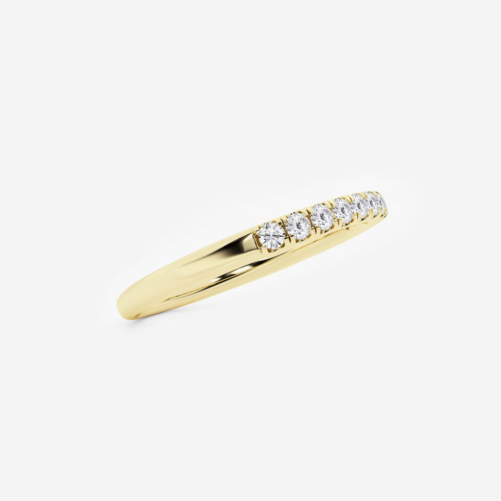 GWA027 - Additional Image 1 for  1/4 ctw Round Lab Grown Diamond Eleven-Stone Wedding Band