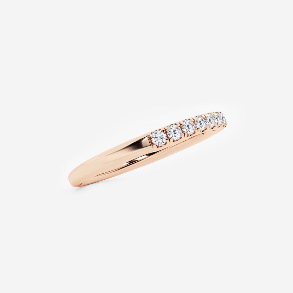 GWA027 - Additional Image 1 for  1/4 ctw Round Lab Grown Diamond Eleven-Stone Wedding Band