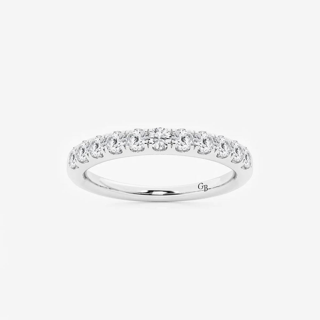 GWA027 - product video for 1/2 ctw Round Lab Grown Diamond Eleven-Stone Wedding Band
